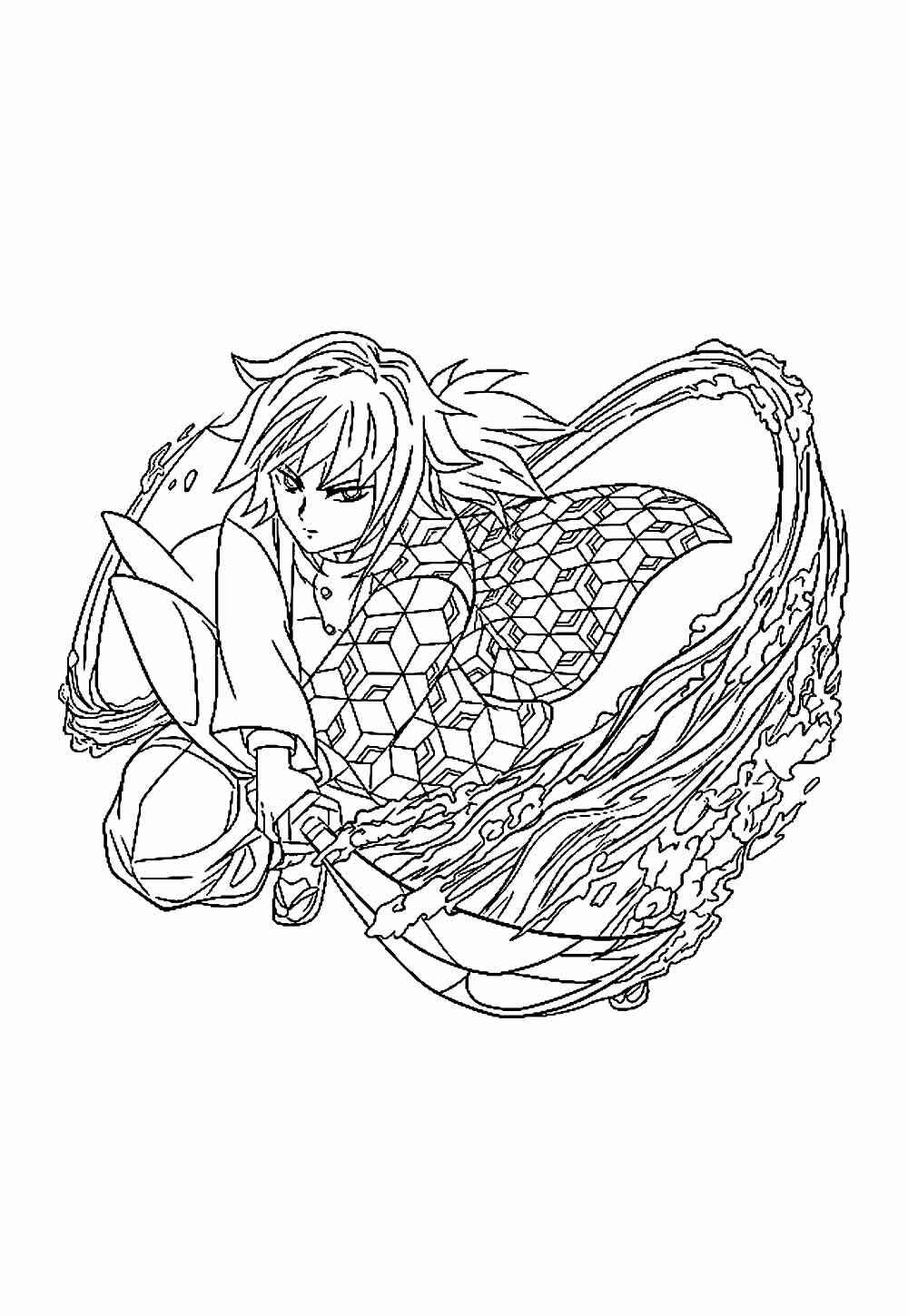 Dämonentöter Ausmalbilder 924