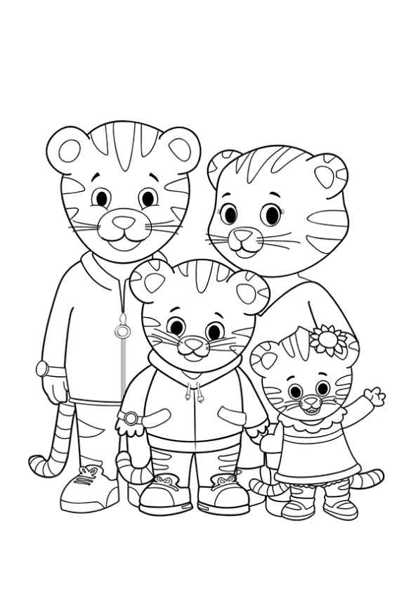Daniel Tiger Ausmalbilder 679