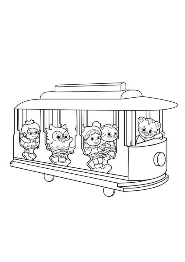 Daniel Tiger Ausmalbilder 694