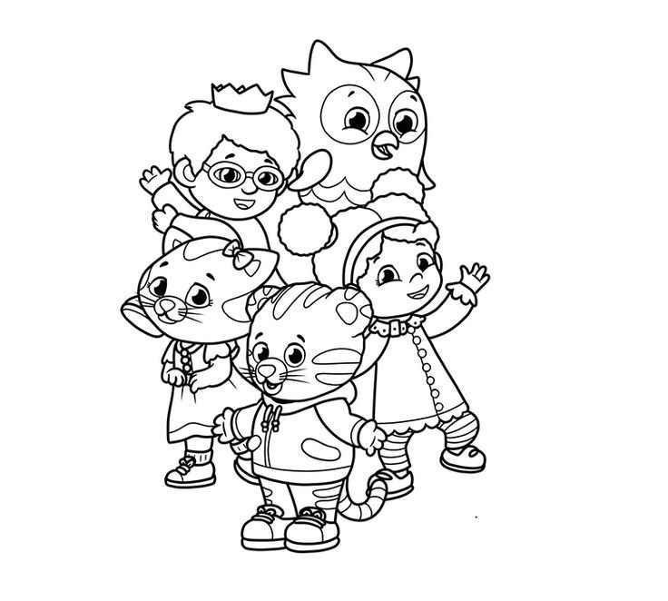 Daniel Tiger Ausmalbilder 819