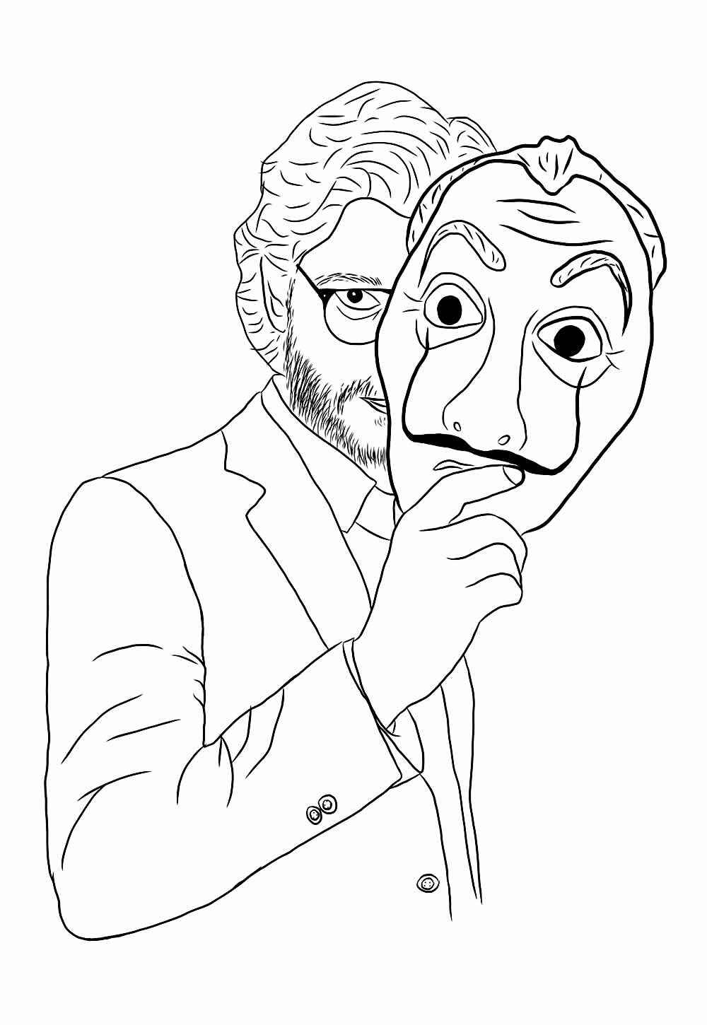 Das Haus aus Papier Ausmalbilder 020