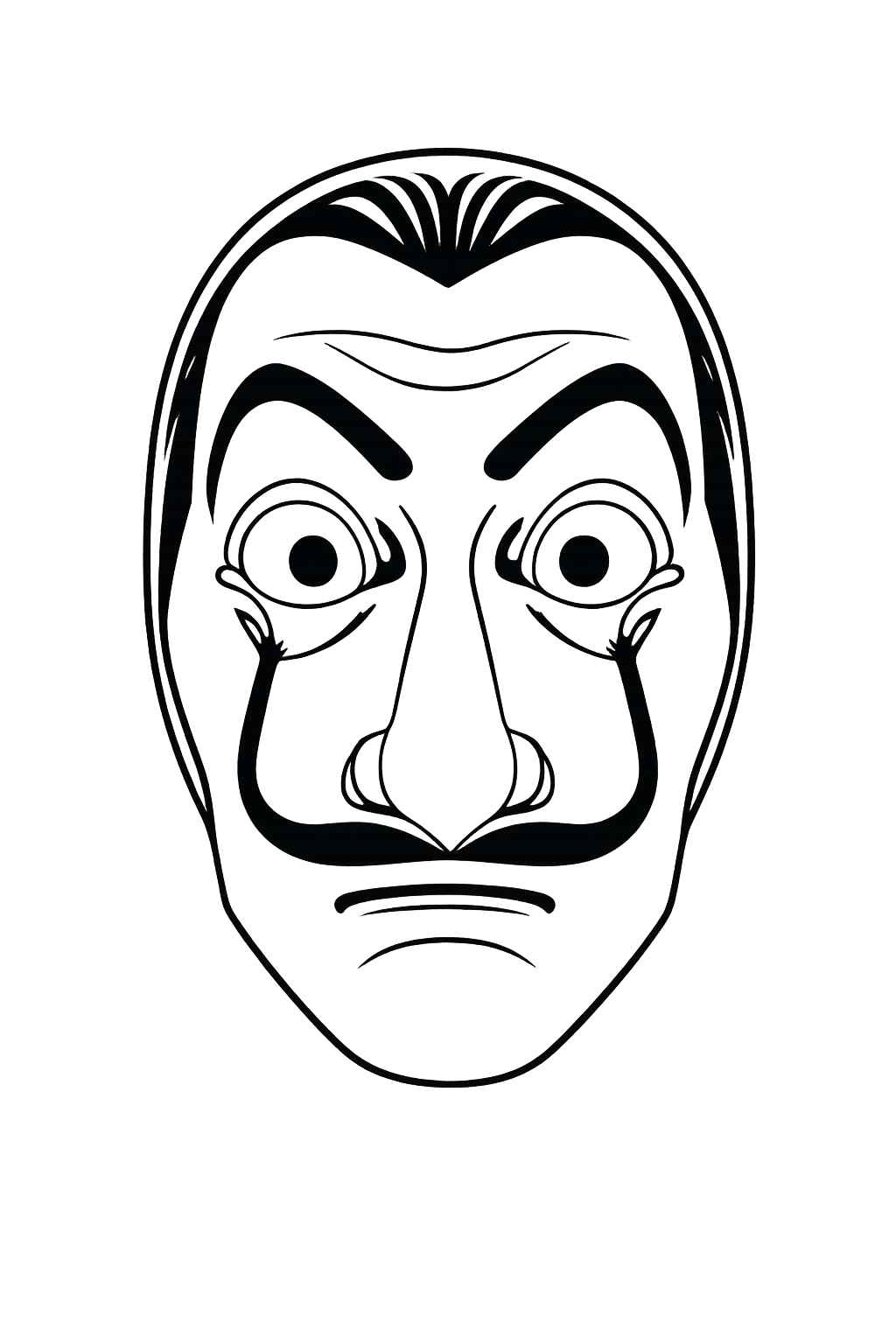 Das Haus aus Papier Ausmalbilder 133