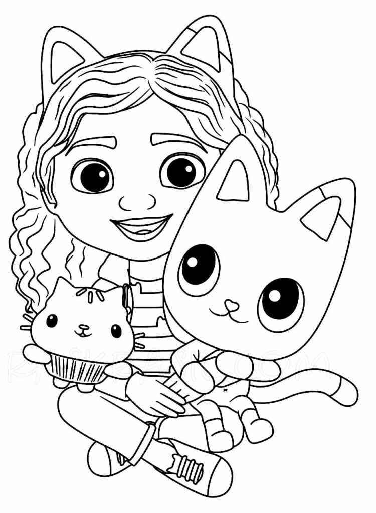 Das magische Haus von Gabby Ausmalbilder 566