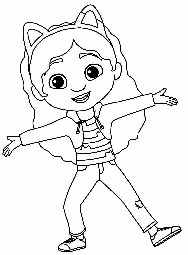 Das magische Haus von Gabby Ausmalbilder 847