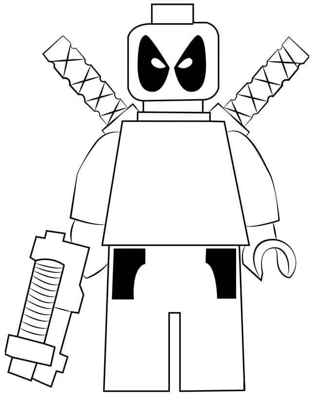 Deadpool Ausmalbilder 150