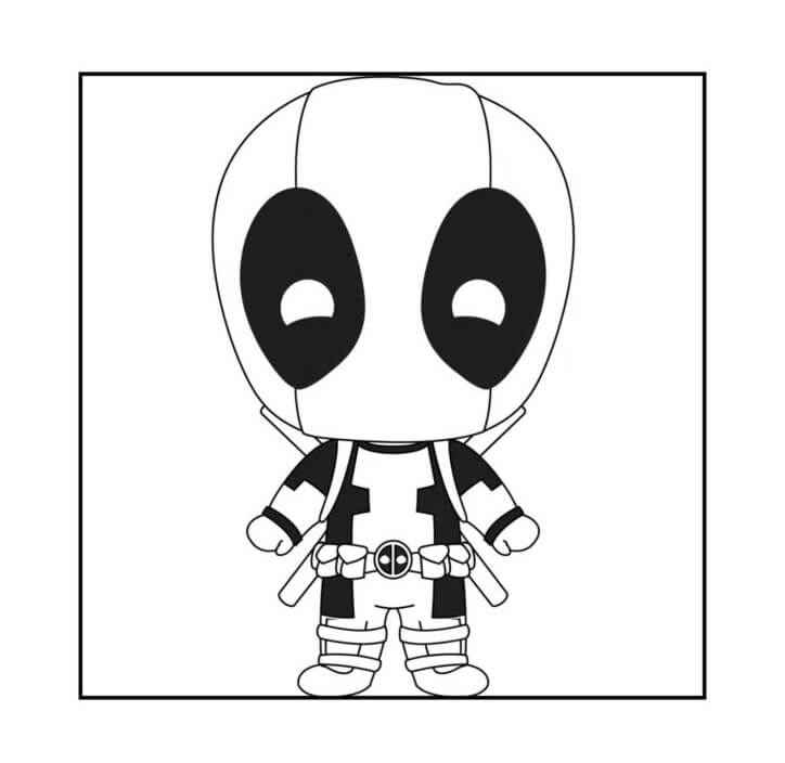 Deadpool Ausmalbilder 276