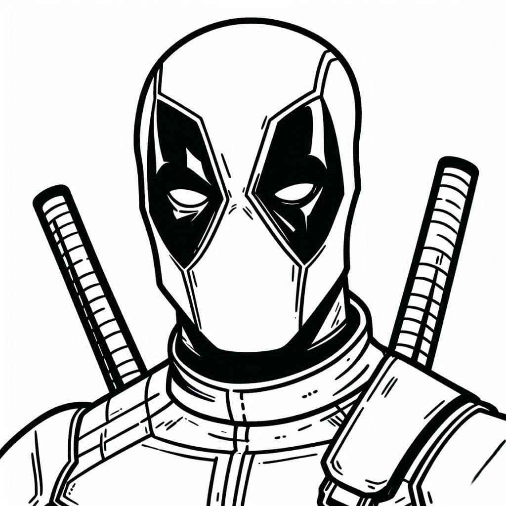 Deadpool Ausmalbilder 455