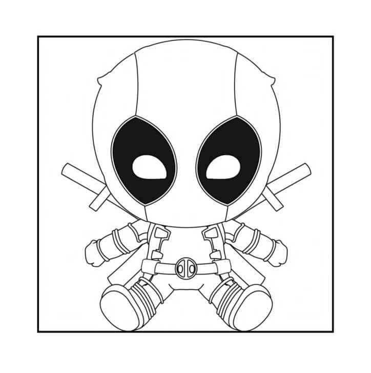 Deadpool Ausmalbilder 547