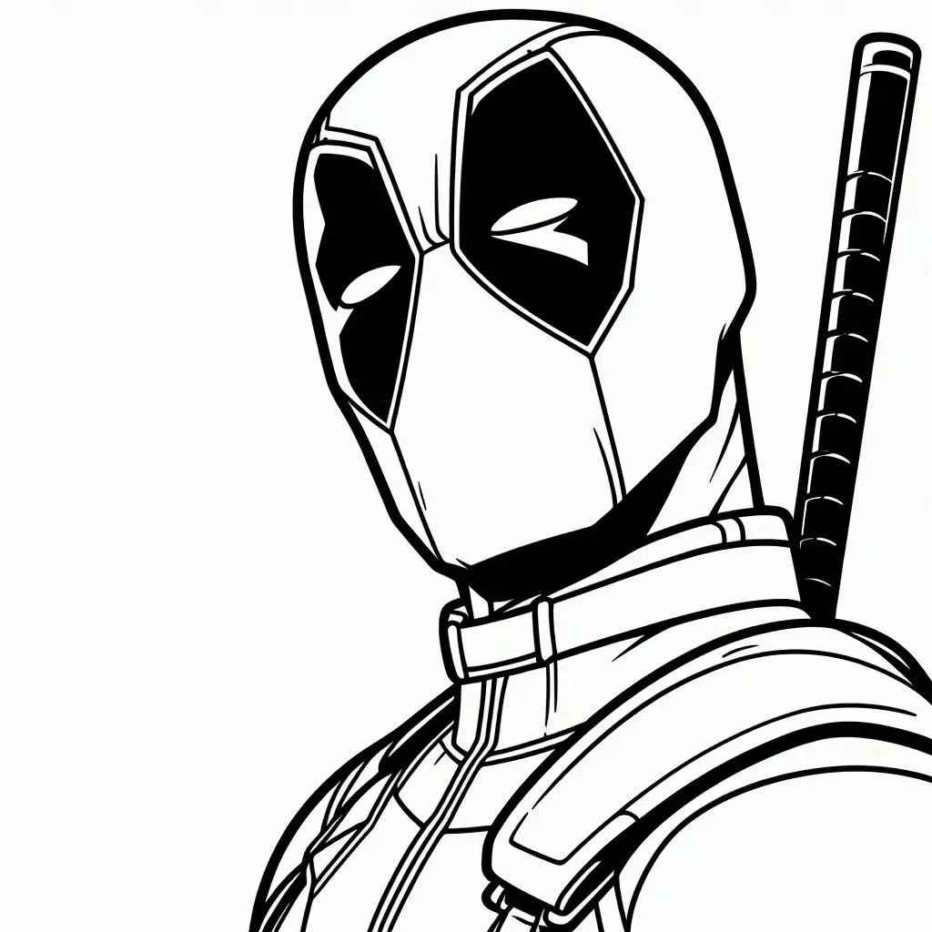 Deadpool Ausmalbilder 655