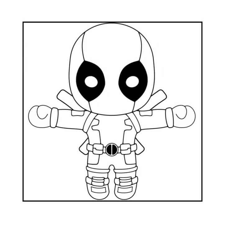 Deadpool Ausmalbilder 814