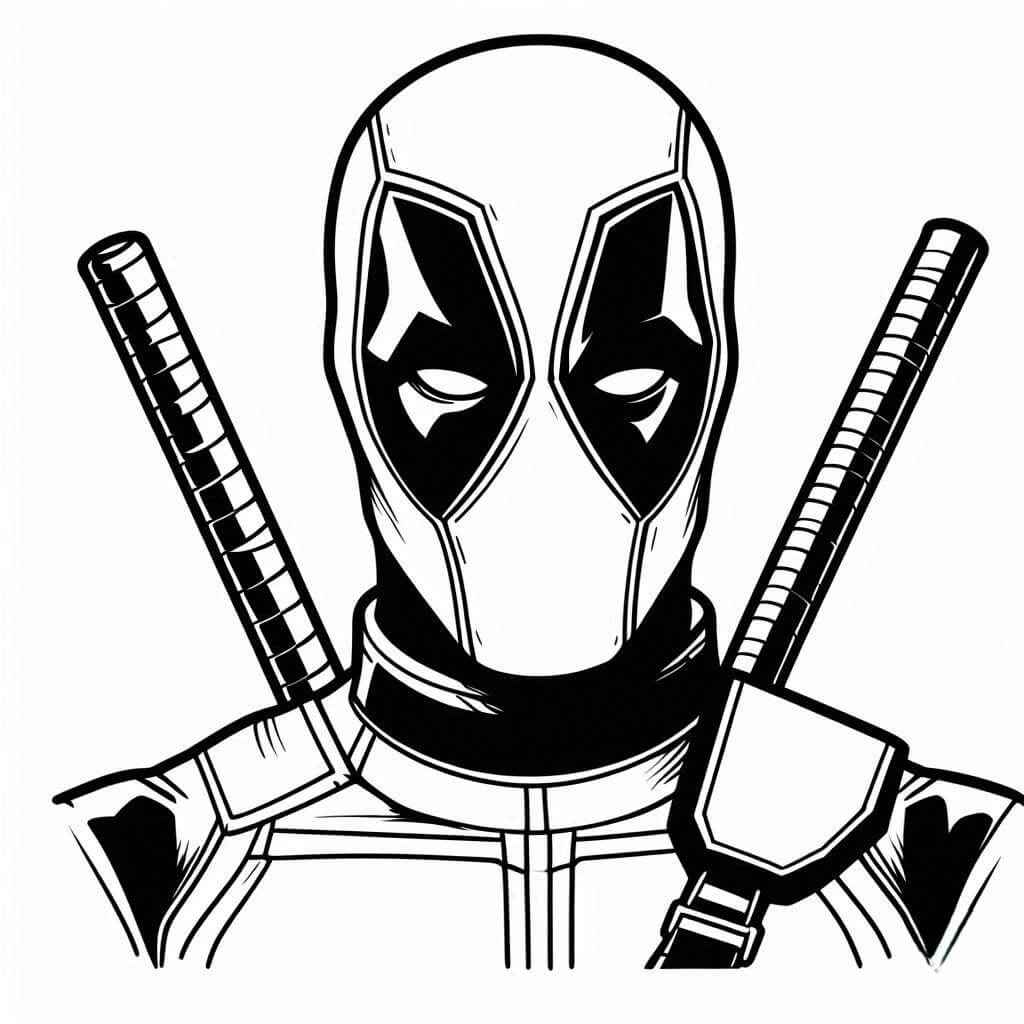 Deadpool Ausmalbilder 948
