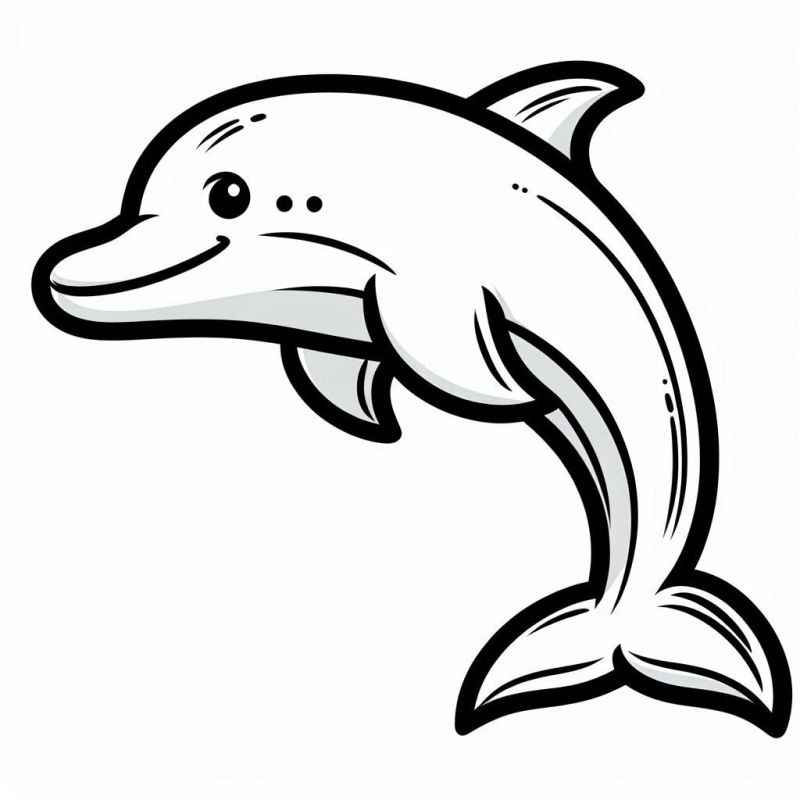 Delfine Ausmalbilder 679