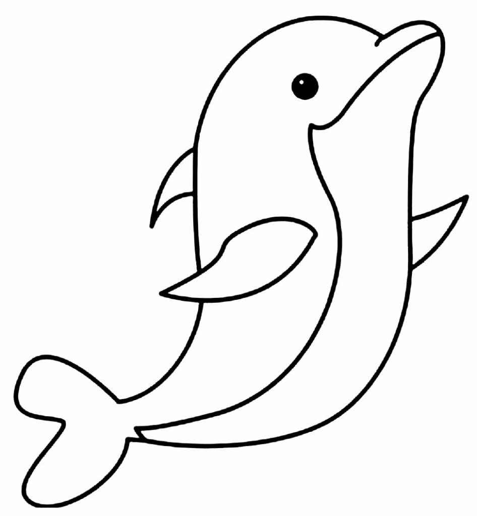 Delfine Ausmalbilder 891