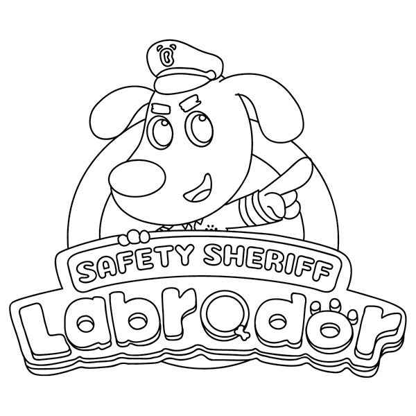 Detektiv Labrador Ausmalbilder 741