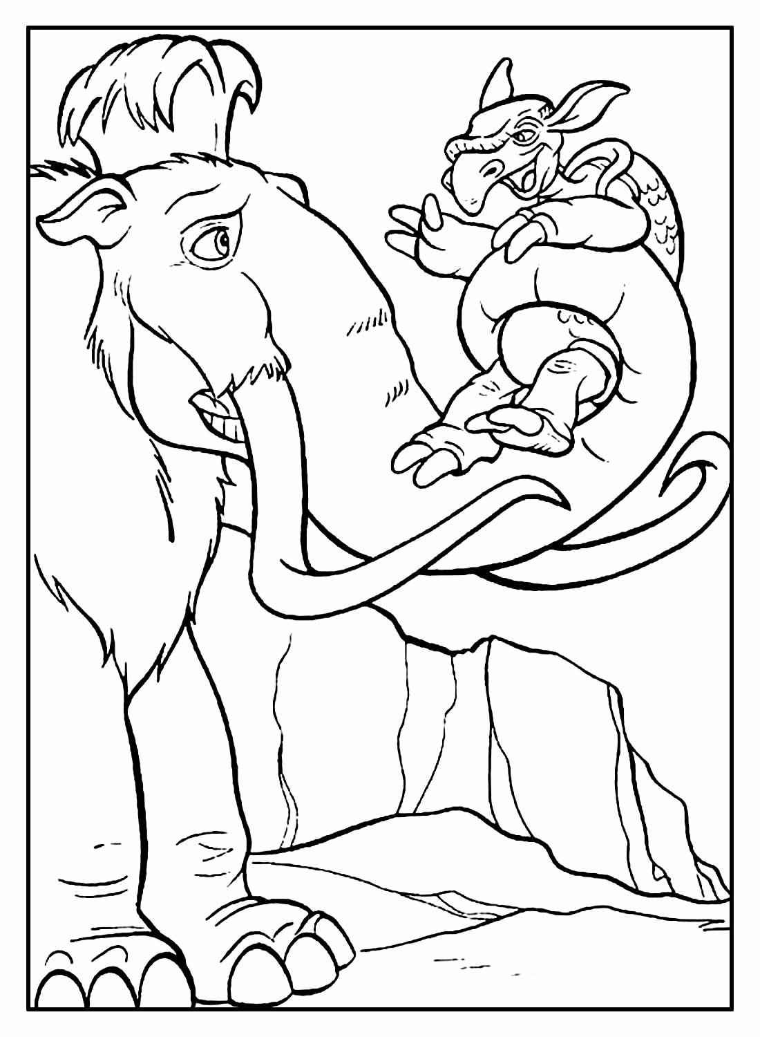 Die Eiszeit Ausmalbilder 156