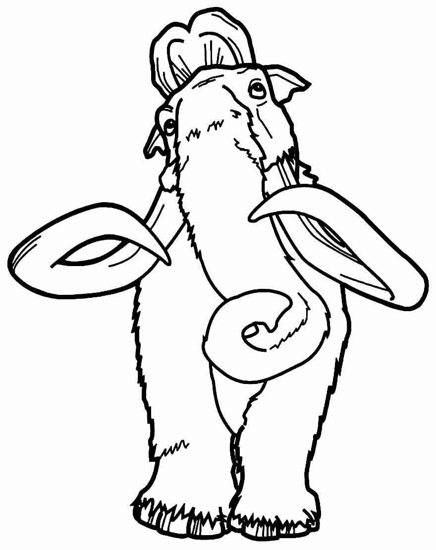 Die Eiszeit Ausmalbilder 400