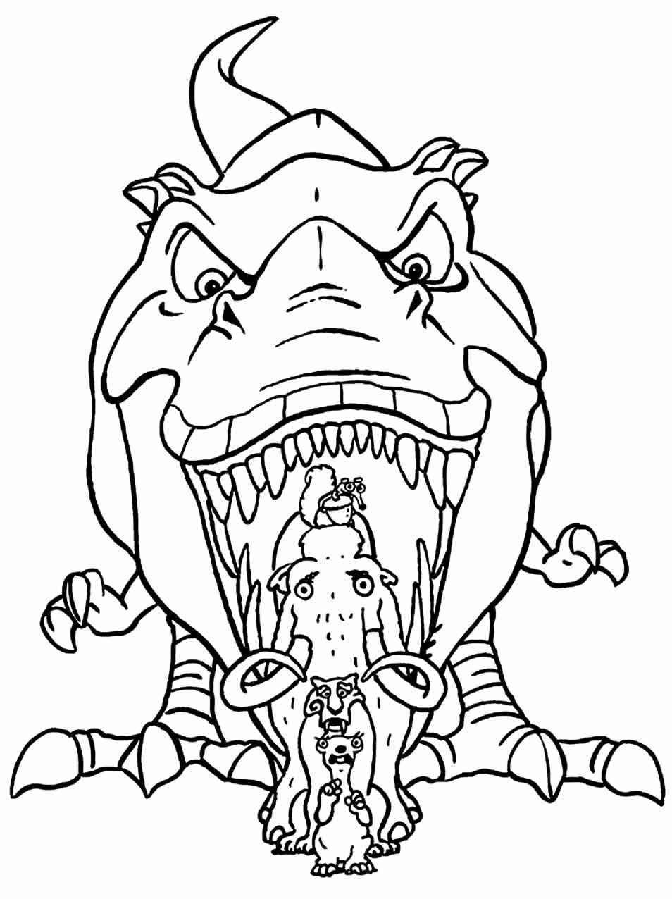 Die Eiszeit Ausmalbilder 563