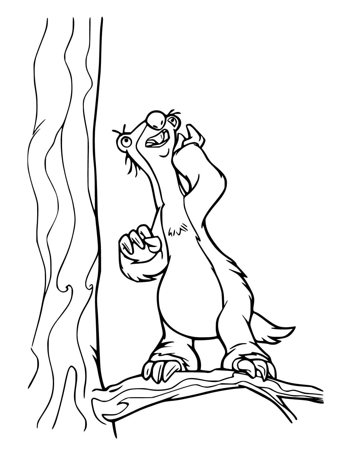 Die Eiszeit Ausmalbilder 600