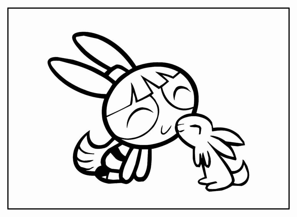 Die Powerpuff Girls Ausmalbilder 036