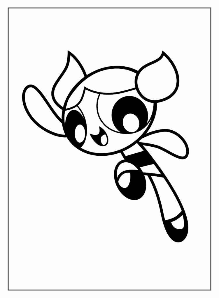 Die Powerpuff Girls Ausmalbilder 229