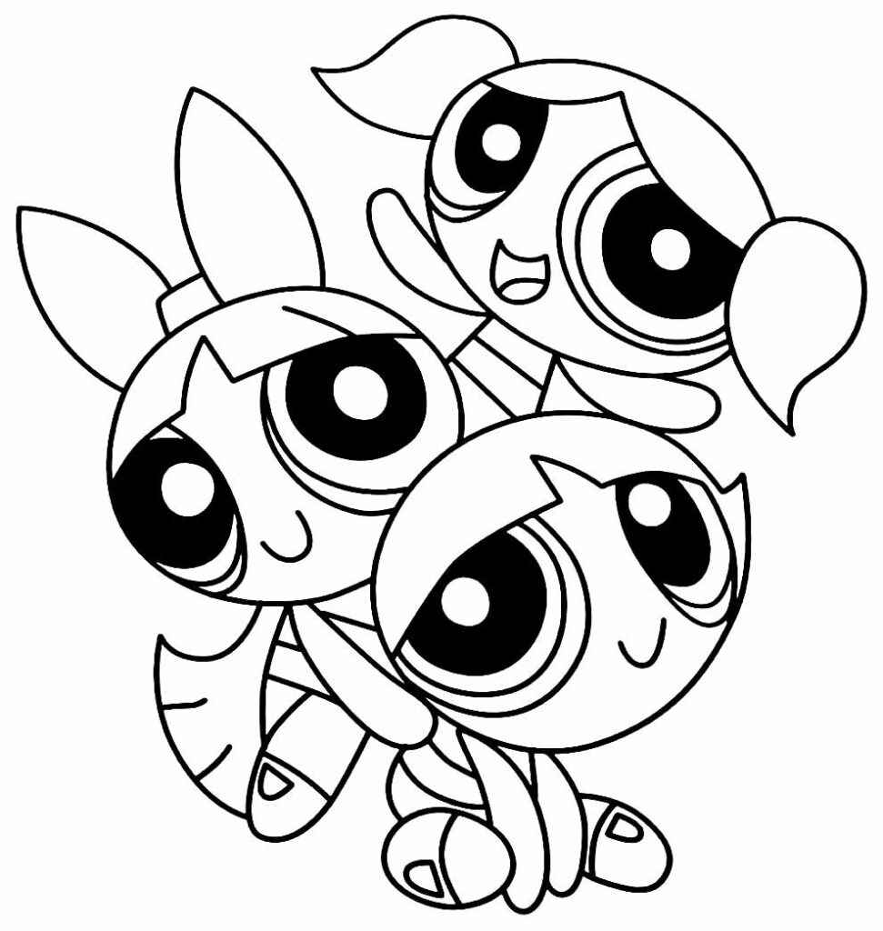 Die Powerpuff Girls Ausmalbilder 372