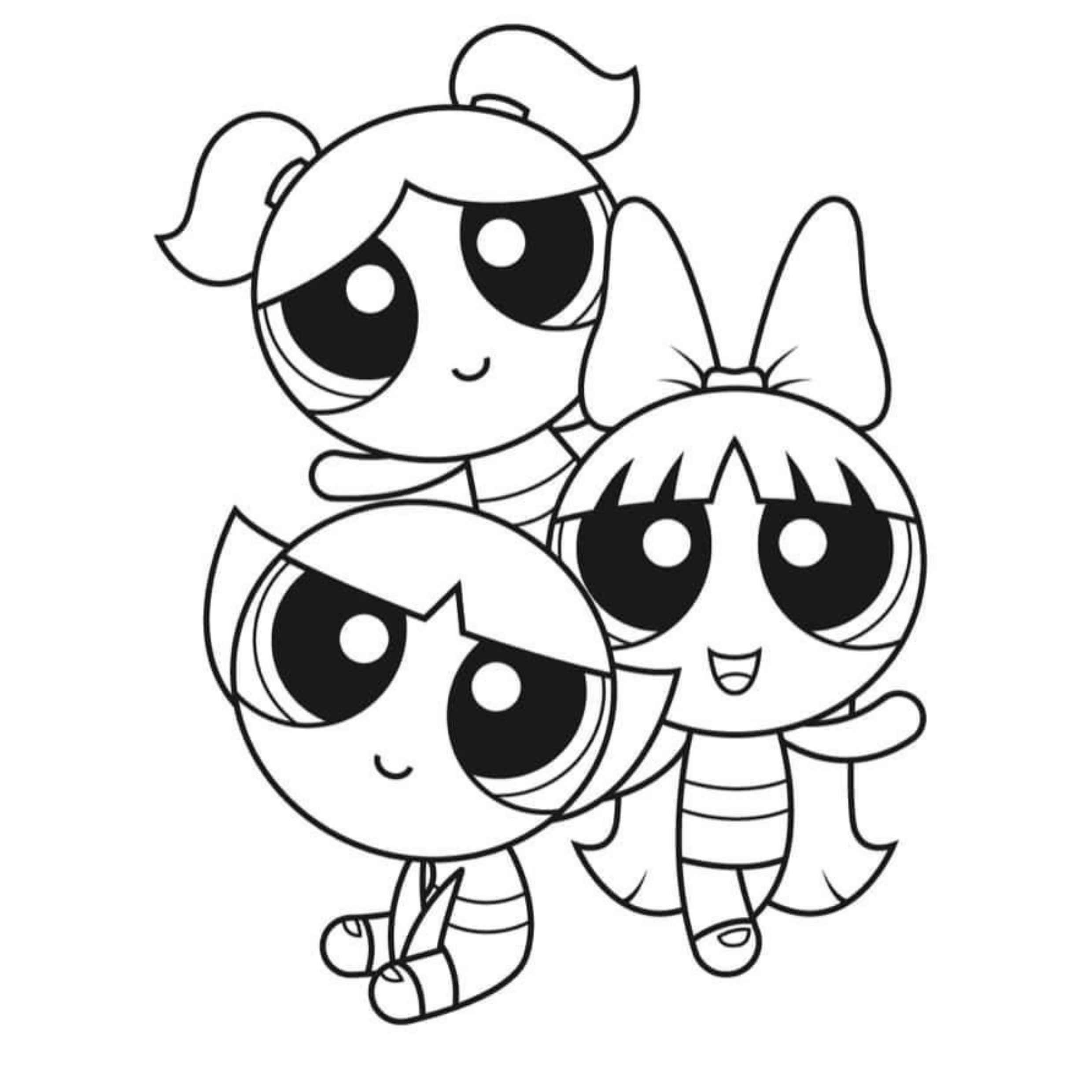Die Powerpuff Girls Ausmalbilder 411