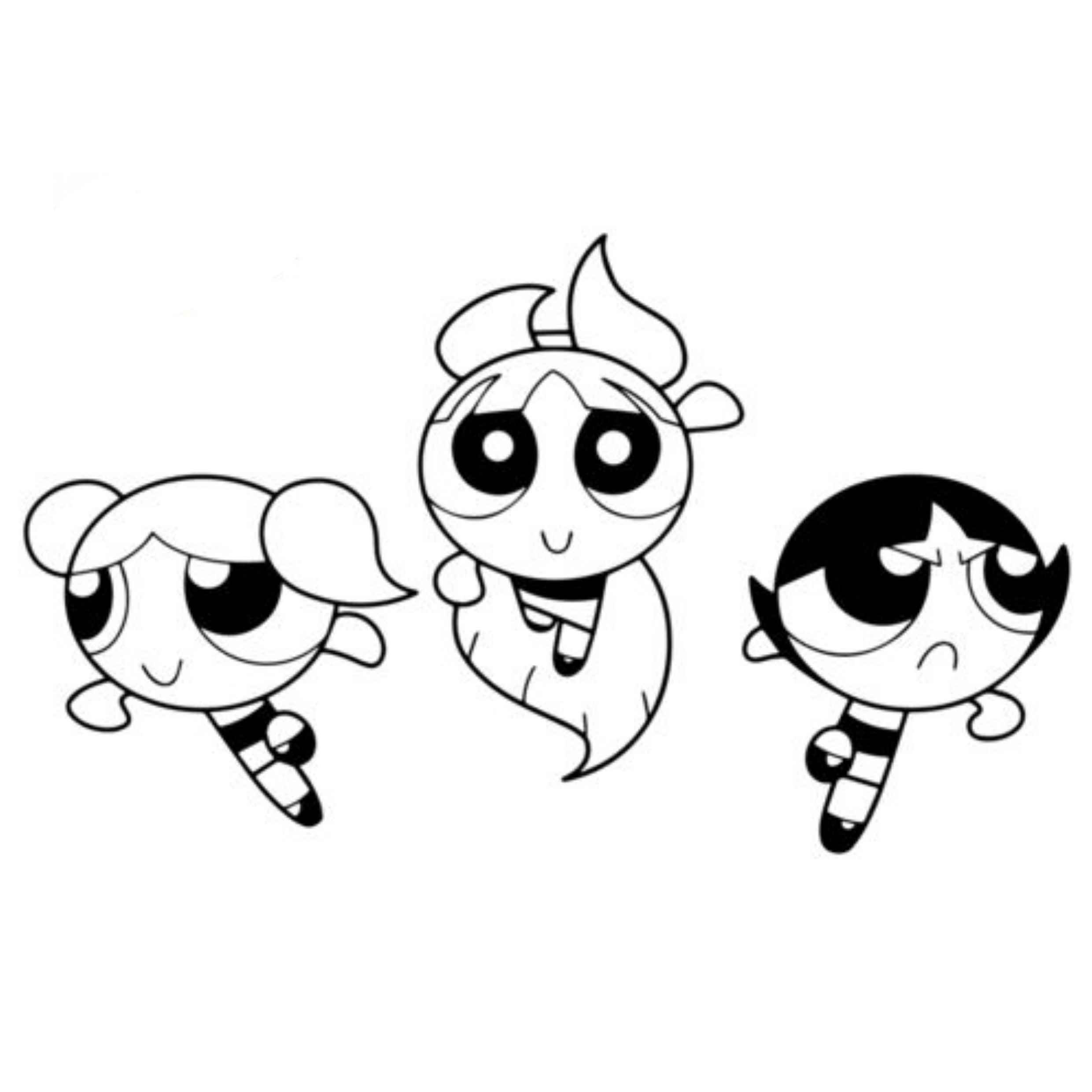 Die Powerpuff Girls Ausmalbilder 427