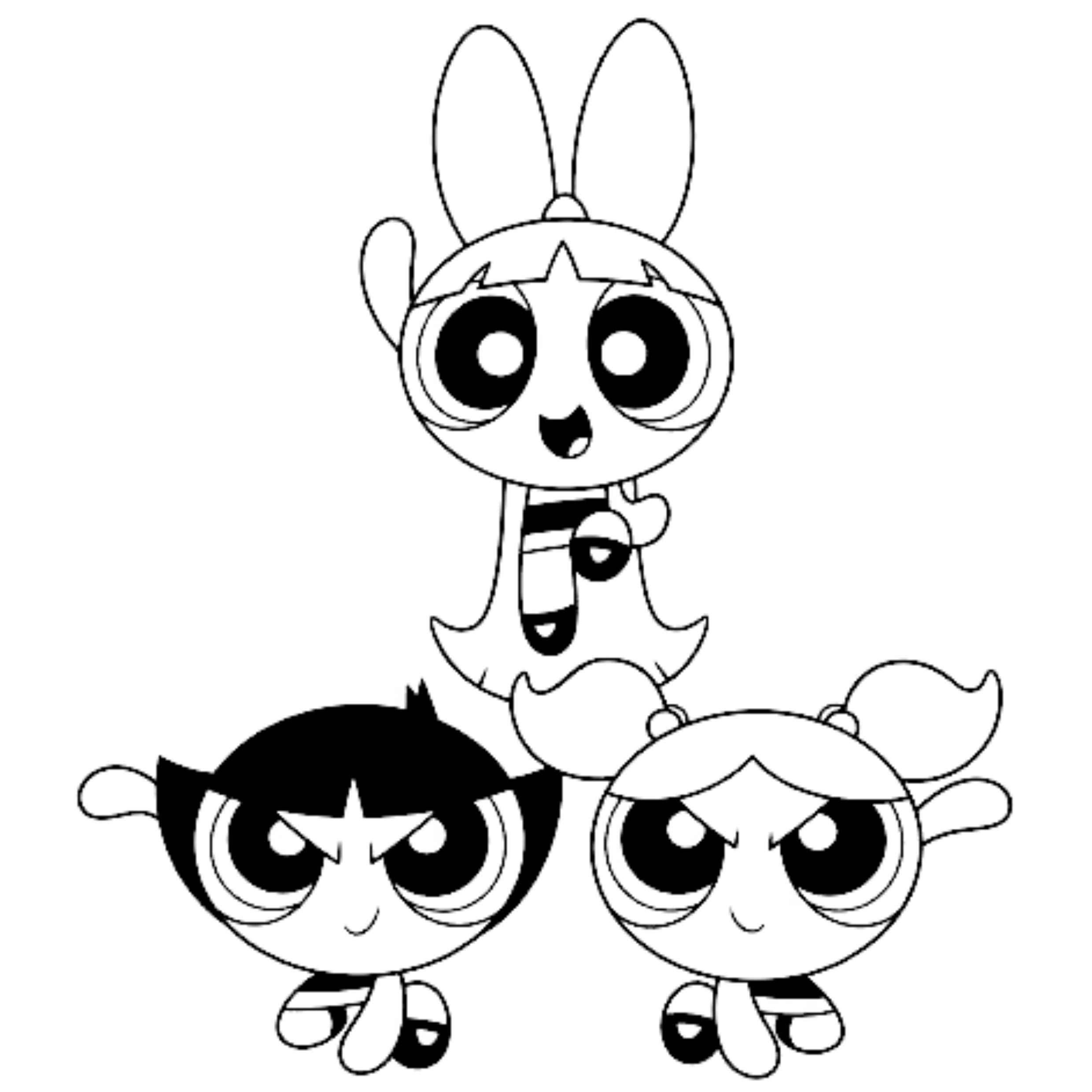 Die Powerpuff Girls Ausmalbilder 577