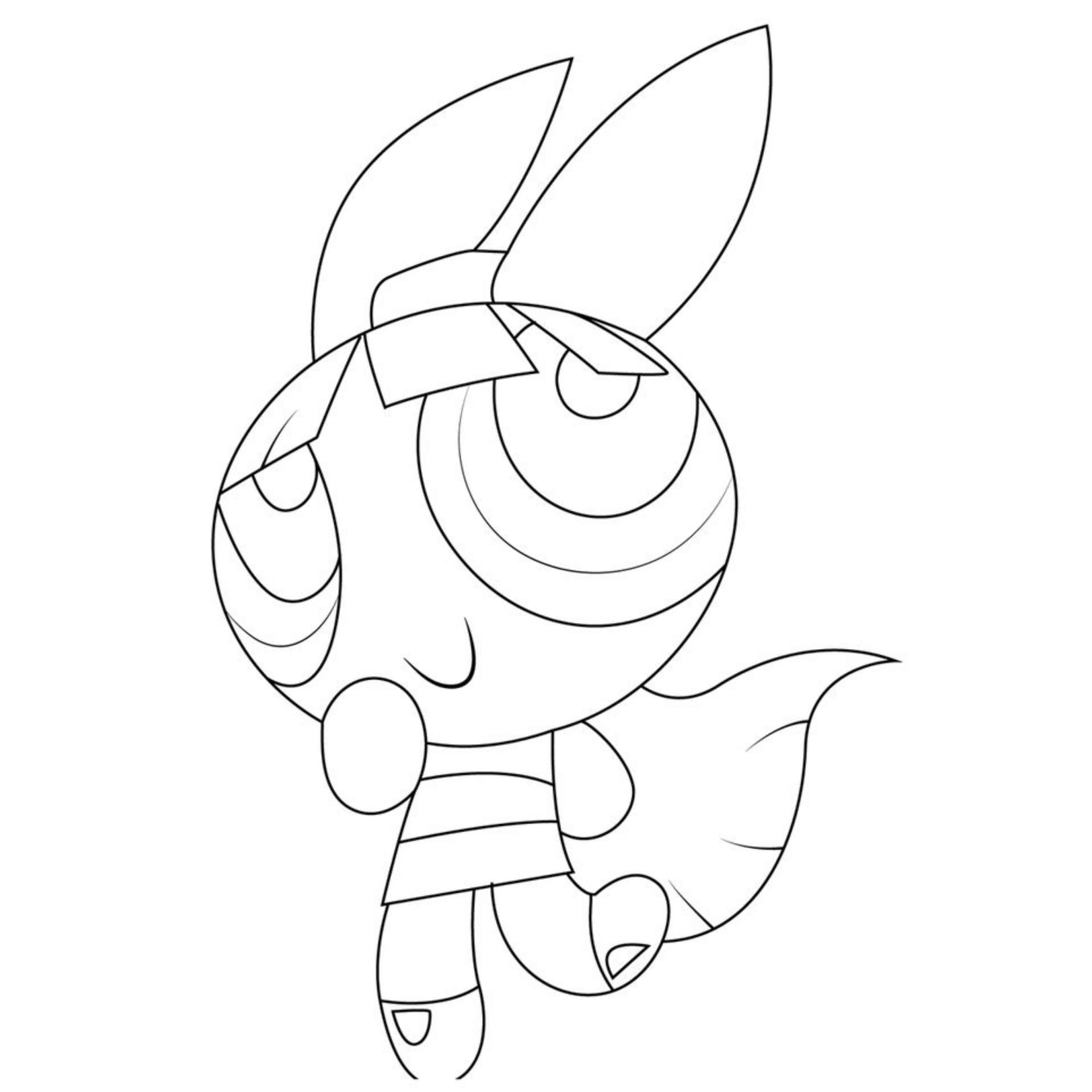 Die Powerpuff Girls Ausmalbilder 666