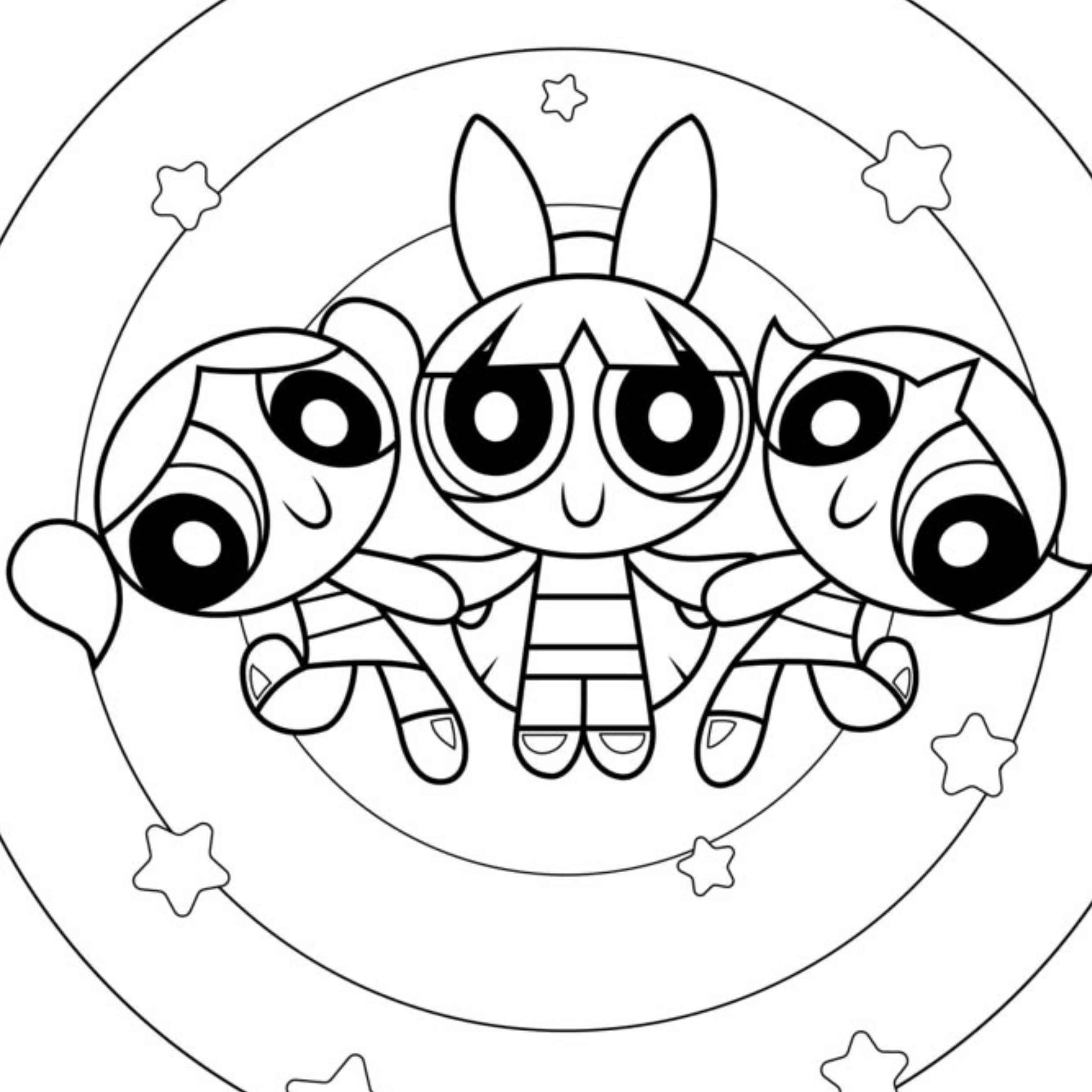 Die Powerpuff Girls Ausmalbilder 689