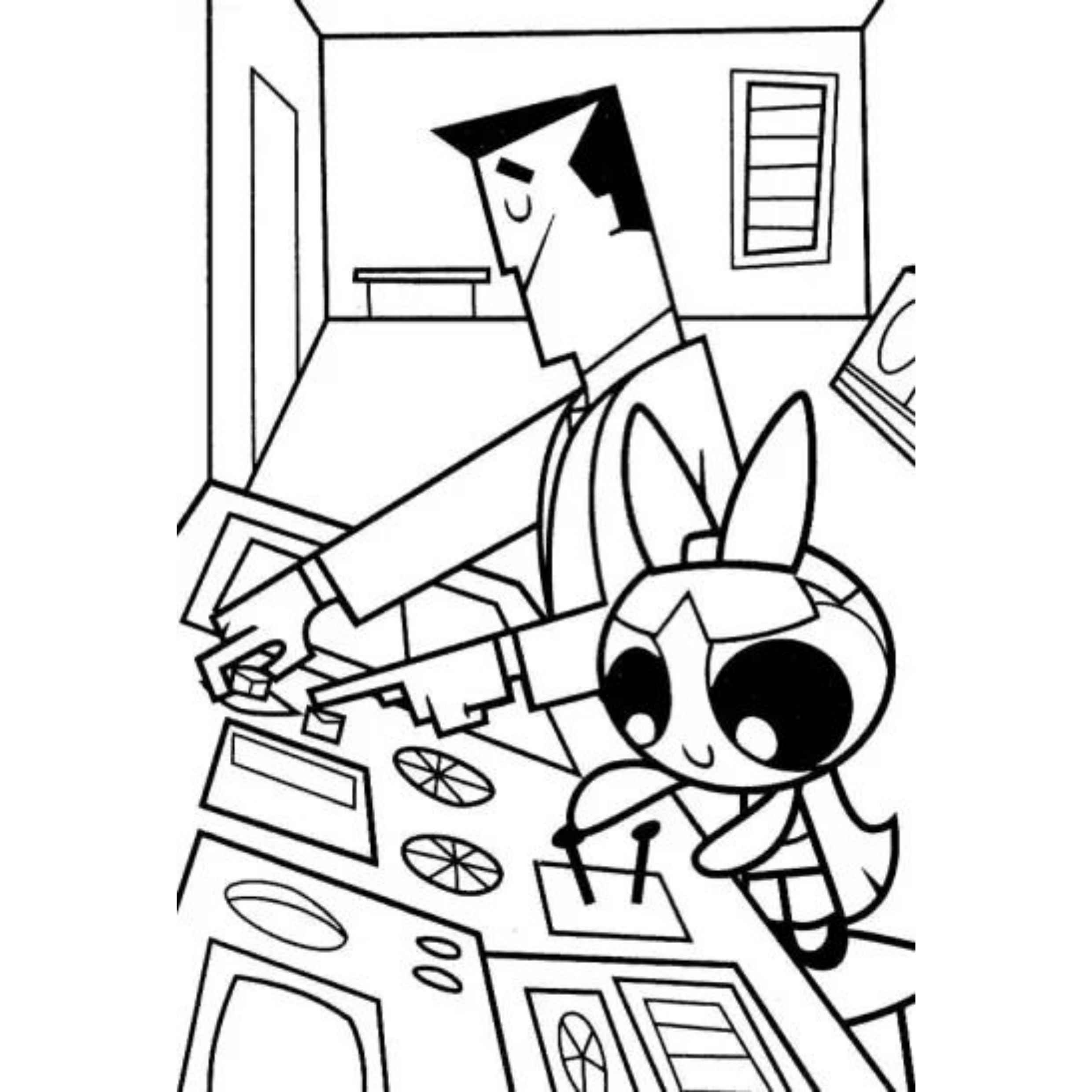 Die Powerpuff Girls Ausmalbilder 779