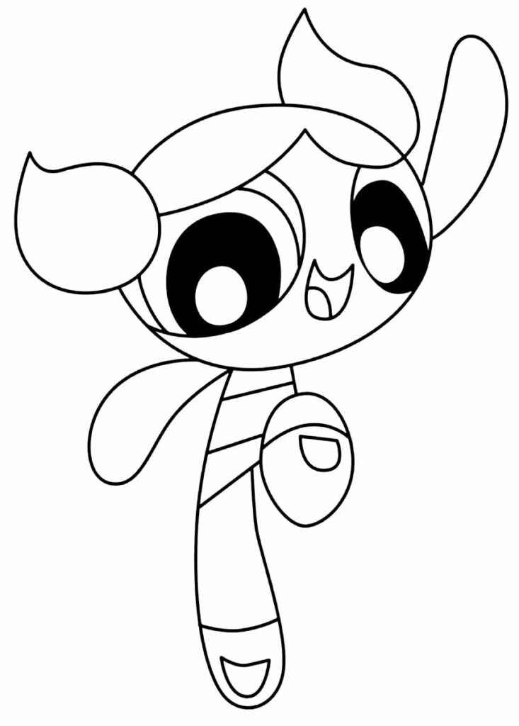 Die Powerpuff Girls Ausmalbilder 859