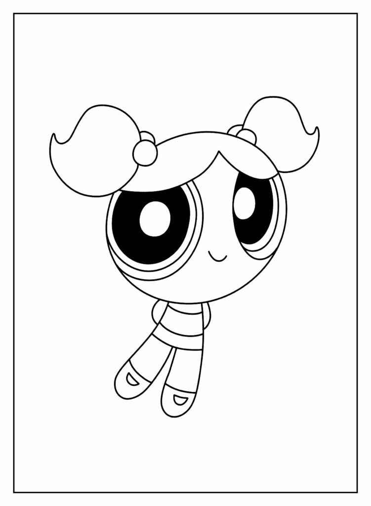 Die Powerpuff Girls Ausmalbilder 862