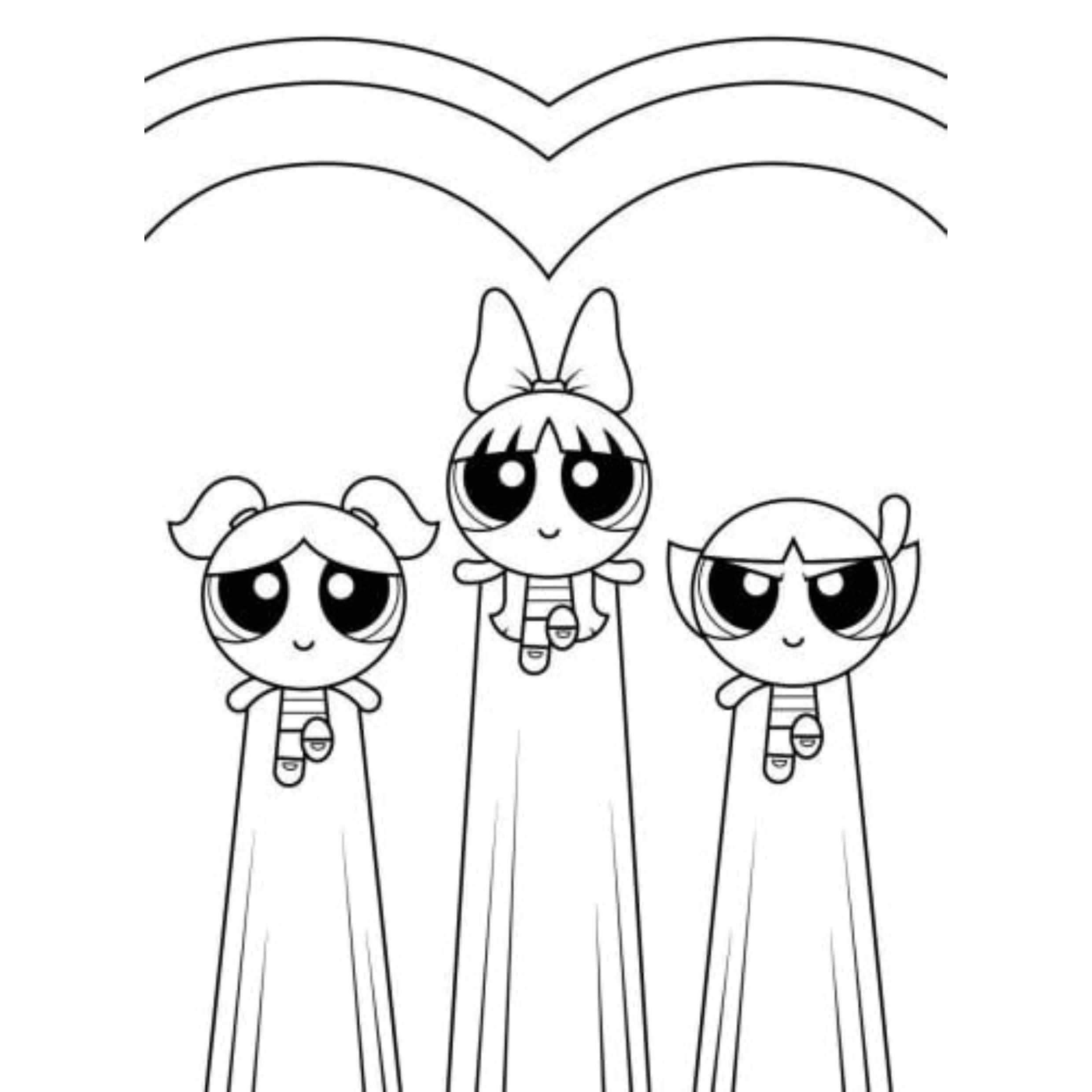 Die Powerpuff Girls Ausmalbilder 956