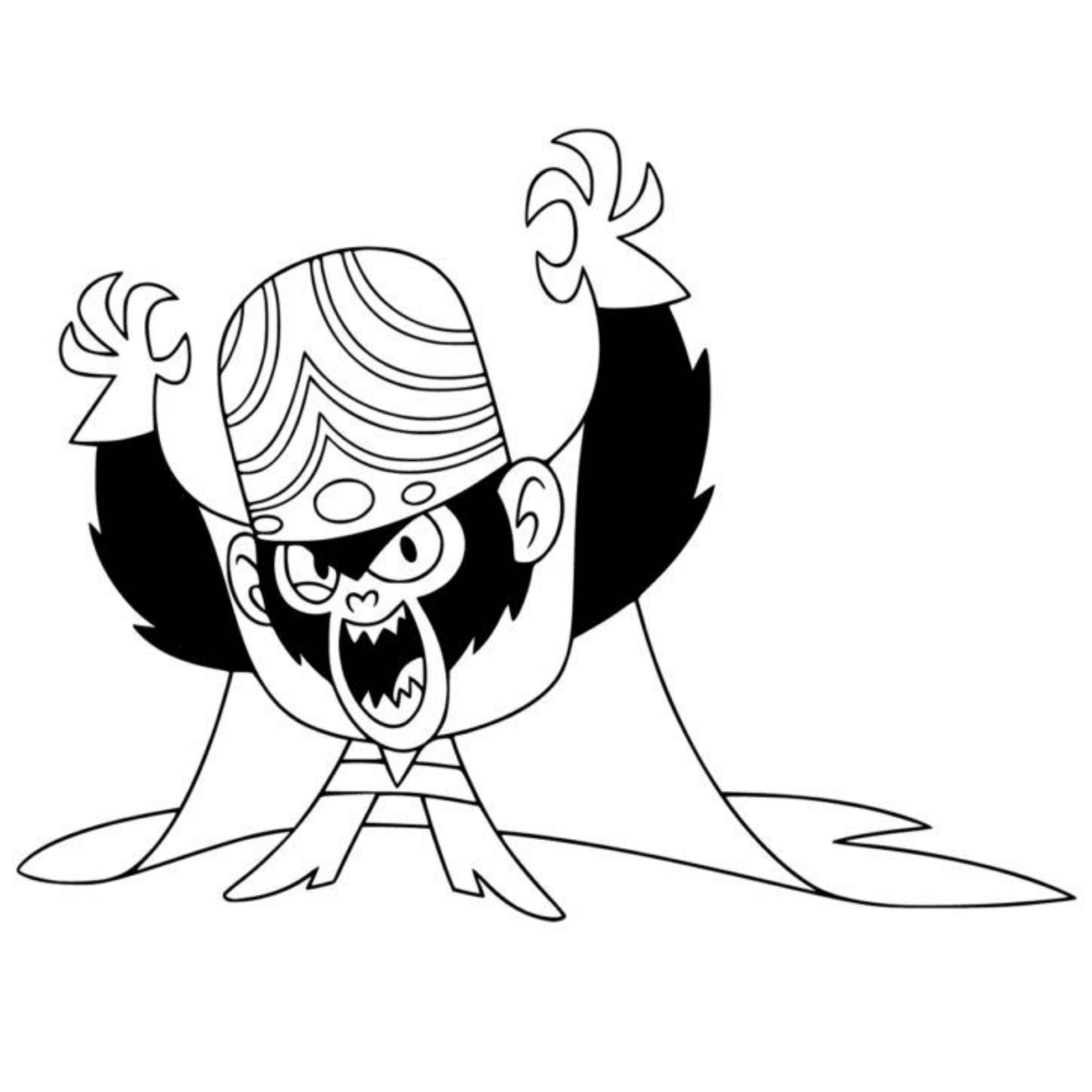 Die Powerpuff Girls Ausmalbilder 983