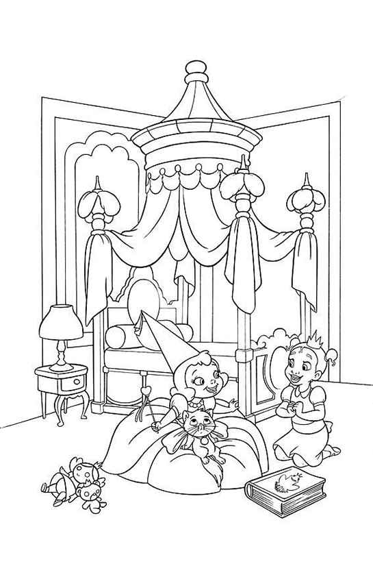 Die Prinzessin und der Frosch Ausmalbilder 253