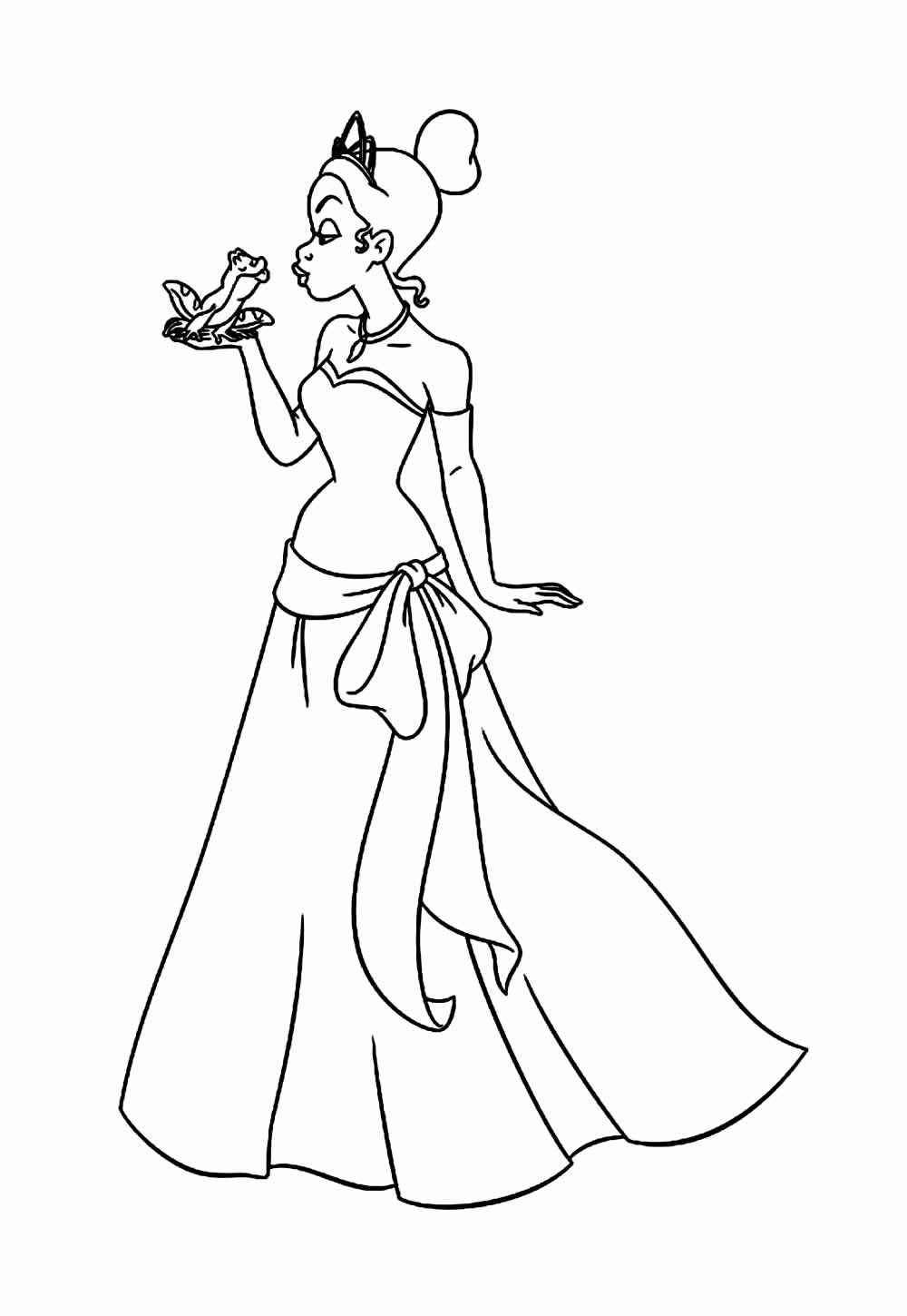 Die Prinzessin und der Frosch Ausmalbilder 291