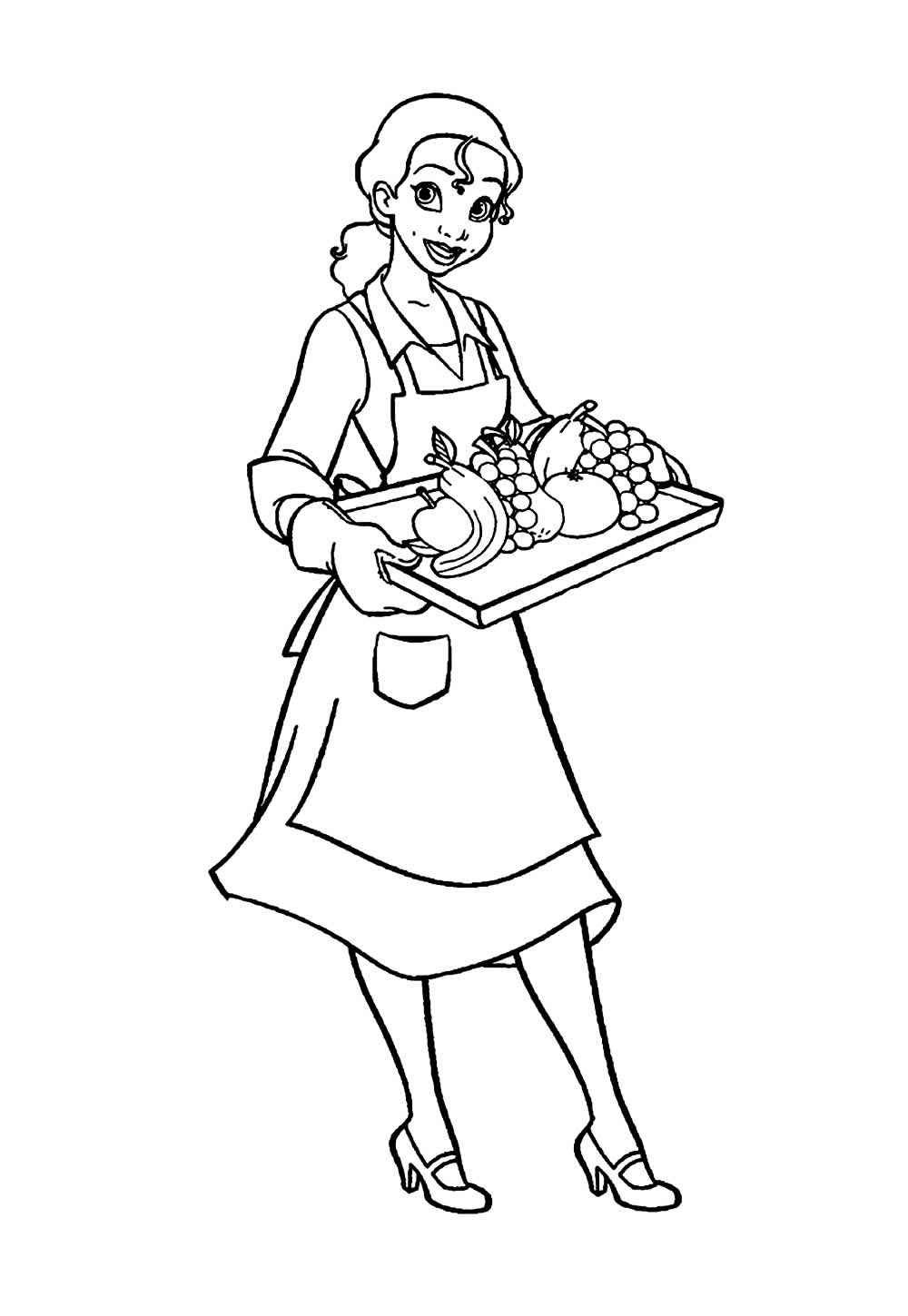 Die Prinzessin und der Frosch Ausmalbilder 307