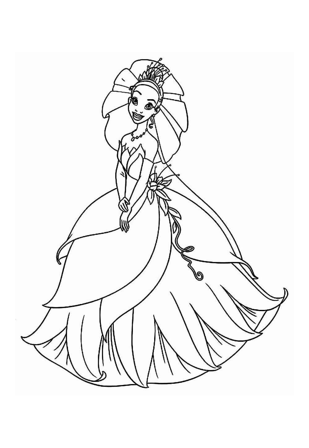 Die Prinzessin und der Frosch Ausmalbilder 508