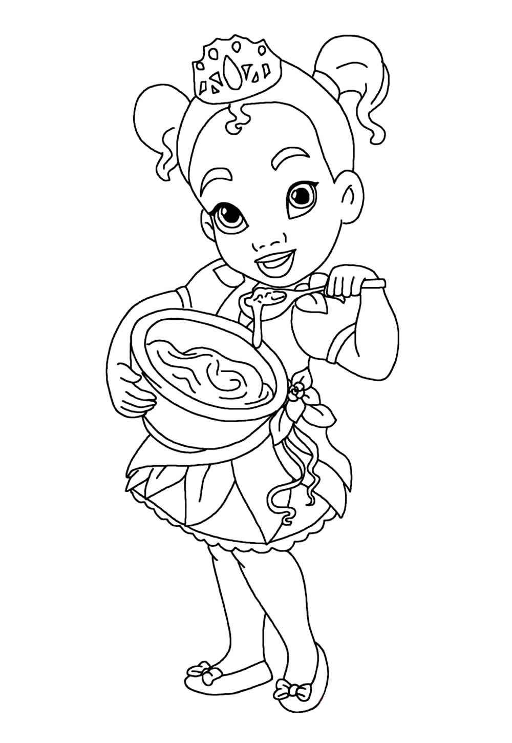 Die Prinzessin und der Frosch Ausmalbilder 525