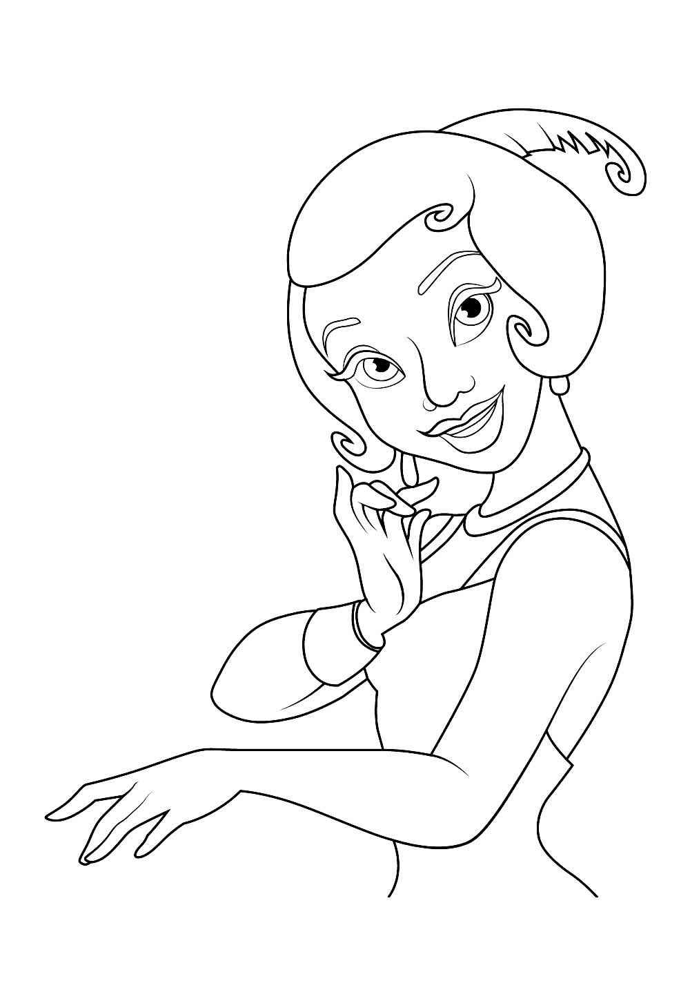 Die Prinzessin und der Frosch Ausmalbilder 589