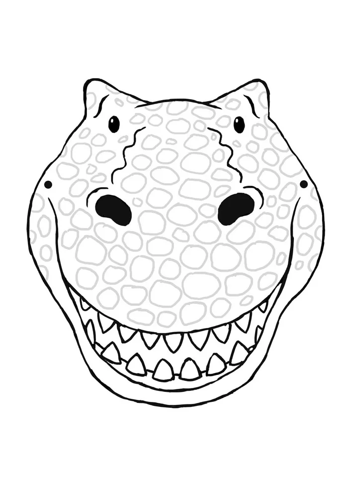 Dinosaurier Ausmalbilder 051