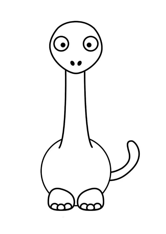 Dinosaurier Ausmalbilder 307