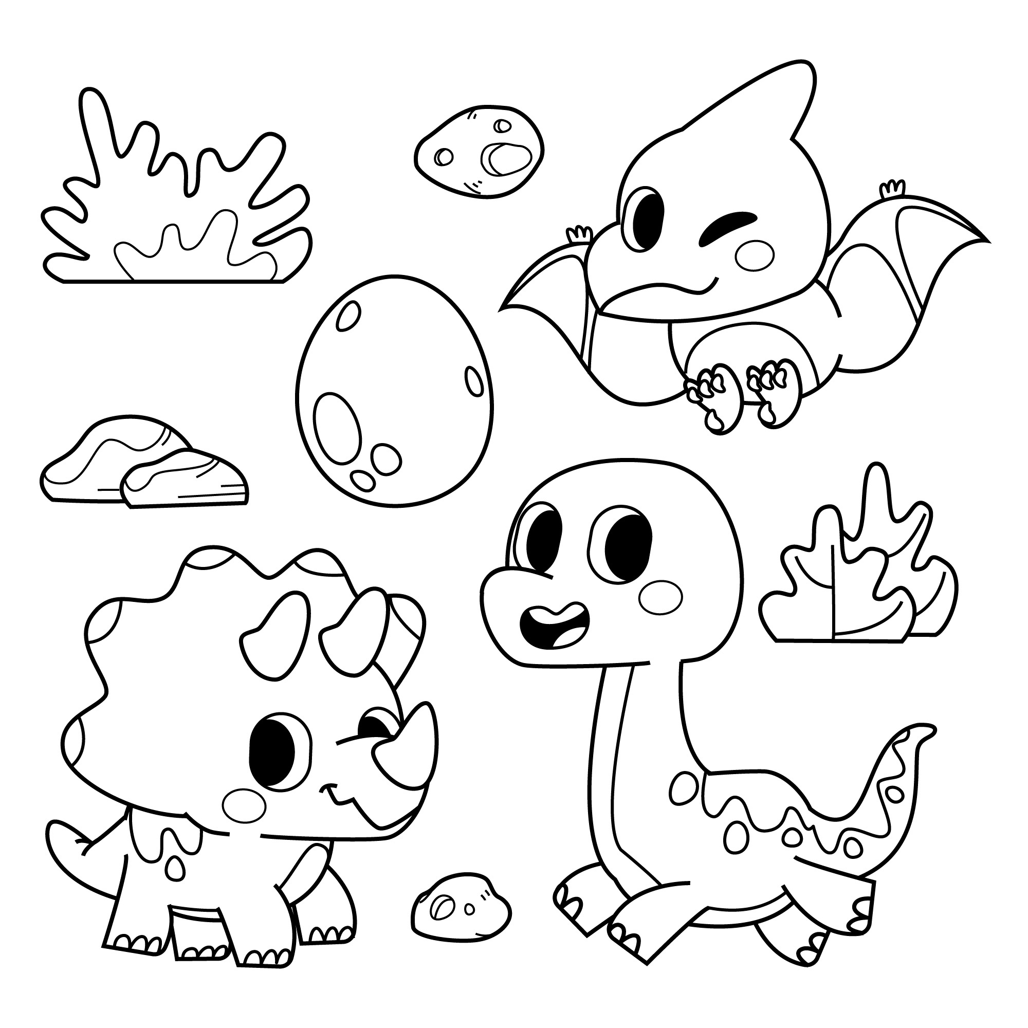 Dinosaurier Ausmalbilder 965