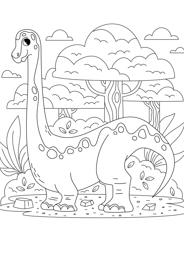 Dinosaurier Ausmalbilder 997