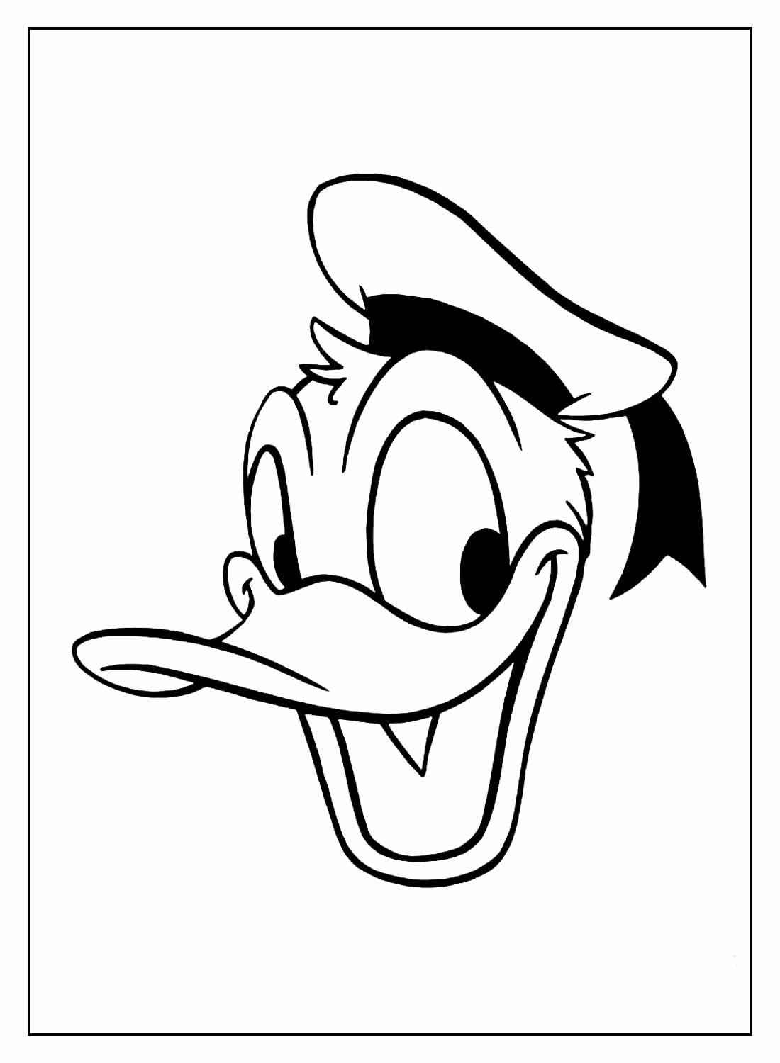 Donald Duck Ausmalbilder 029