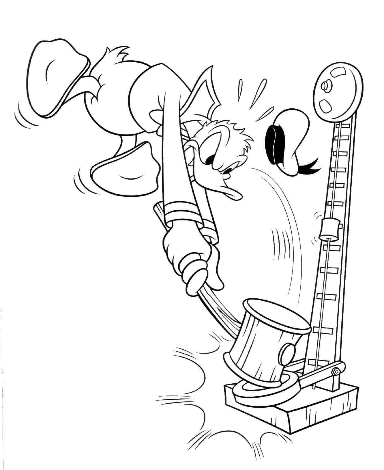 Donald Duck Ausmalbilder 139