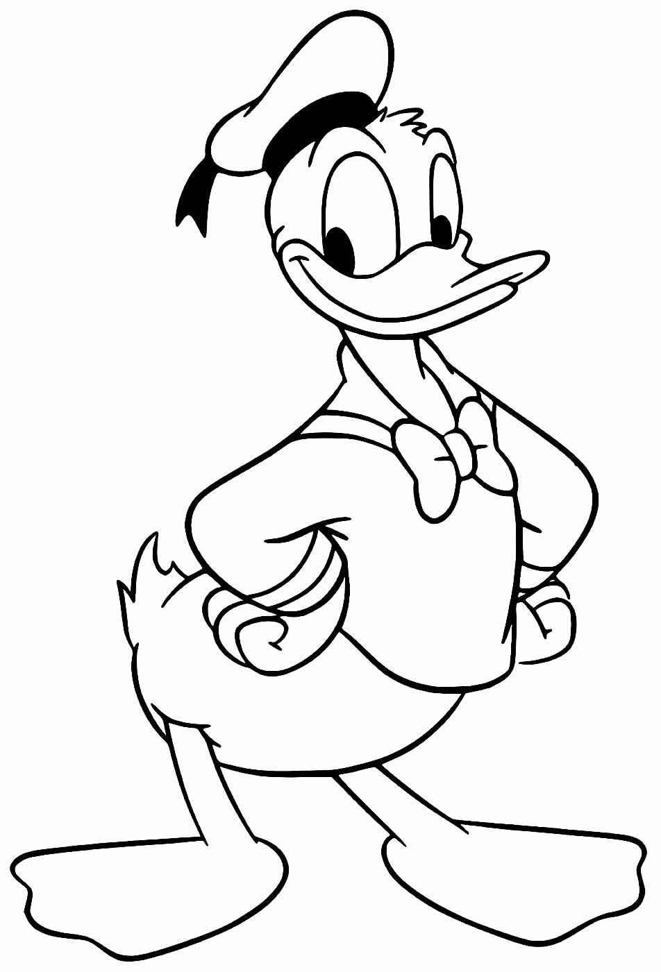 Donald Duck Ausmalbilder 210