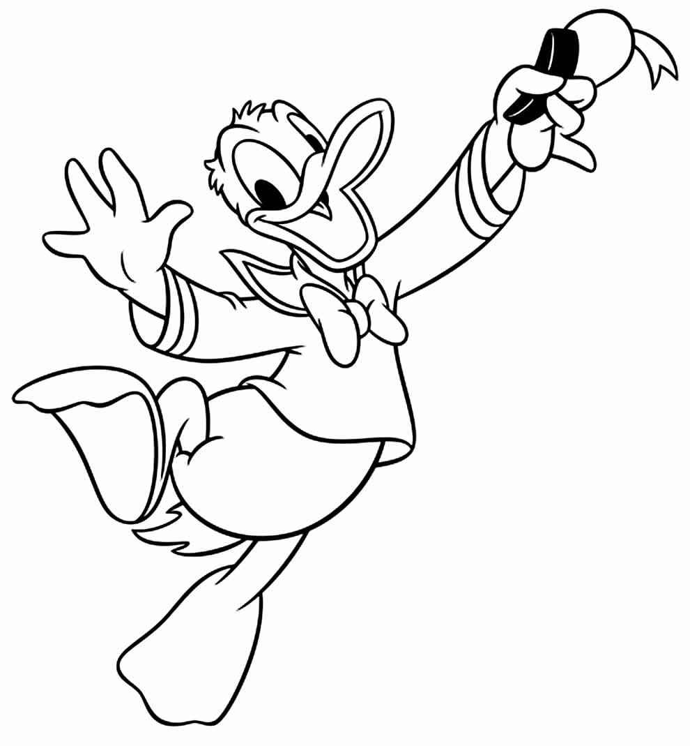 Donald Duck Ausmalbilder 321