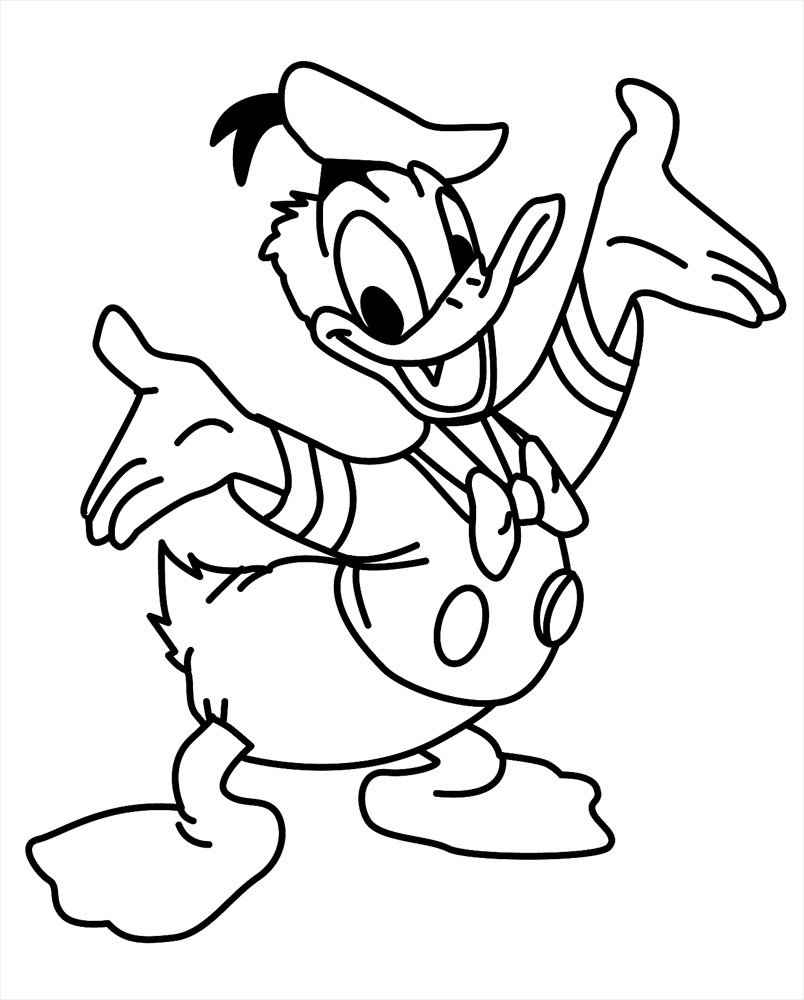 Donald Duck Ausmalbilder 371